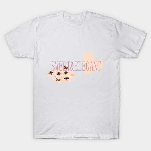 Sweet and Elegant T-Shirt by Isodes